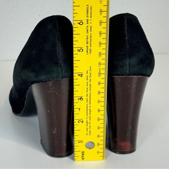 Missoni for Target Black Brown Suede Mod Block Heels 7 - Picture 8 of 10